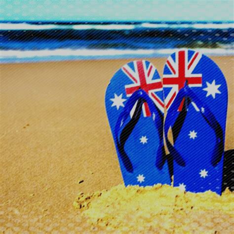 Happy Australia Day, Mens Flip Flop, Free Download, Gif, Best, Quick