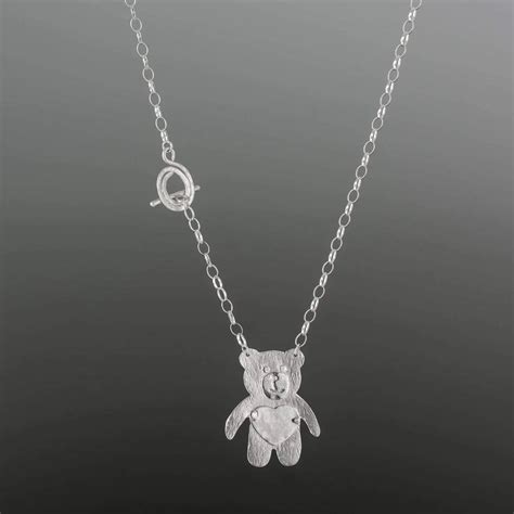 Cheap Silver Teddy Bear Necklace, find Silver Teddy Bear Necklace deals on line at Alibaba.com