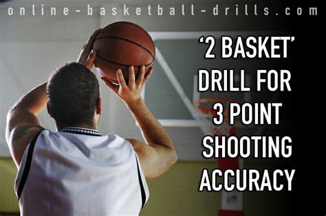 The "2 Basket" Drill for 3 Point Shooting Accuracy