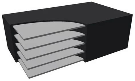 Elastomer Rubber And Steel Elastomeric Bridge Bearing Pad at Rs 0.52/cubic centimeter in Nagpur