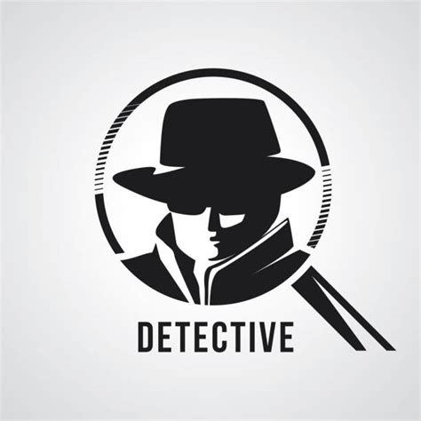 Private Investigator Logos Cartoon Illustrations, Royalty-Free Vector ...