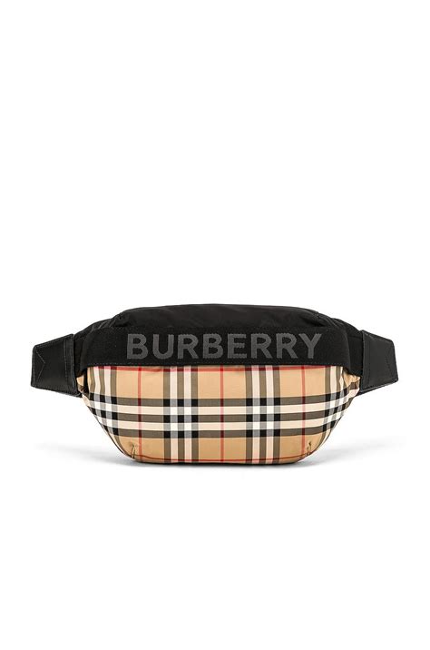 Burberry Sonny Fanny Pack in Black - Lyst