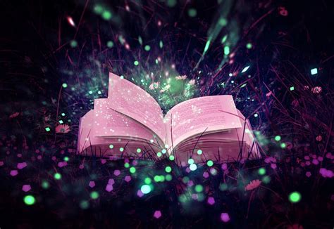 HD wallpaper: book, magic, stories, fairy tales, fee, fantasy, mystical, nature | Wallpaper Flare