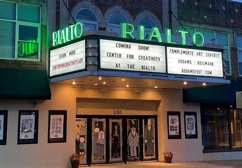 Westfield’s Rialto movie theater to reopen as Center for Creativity ...