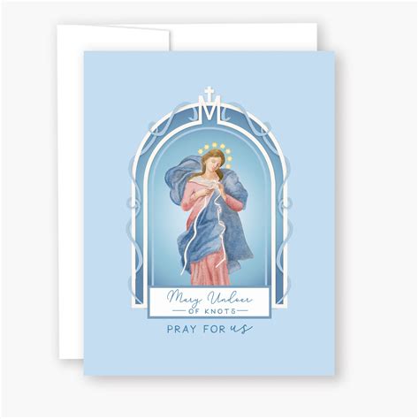 Mary, Undoer of Knots Novena Card – Novena Cards