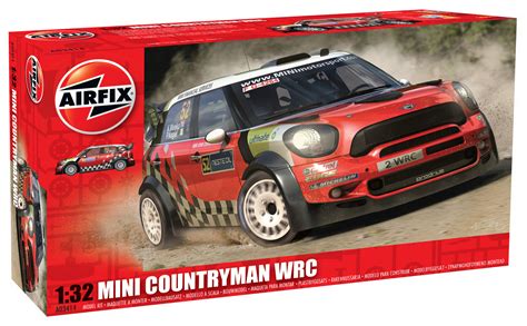 Airfix Kitset - Cars 1:32 - BMW Mini Countryman WRC | at Mighty Ape NZ