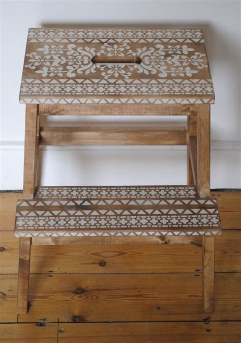 Posts about Ikea Bekvam Step Stool on | Ikea step stool, Painted stools, Painted furniture