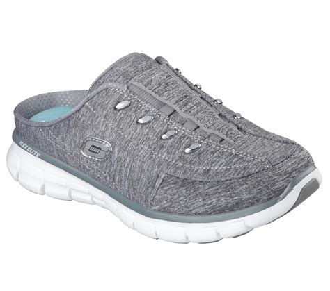 Skechers Women's Sport Synergy Right Now Gray Sneaker Clog