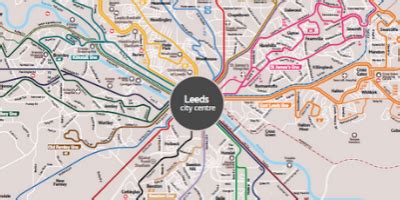 Leeds Bus Routes Map