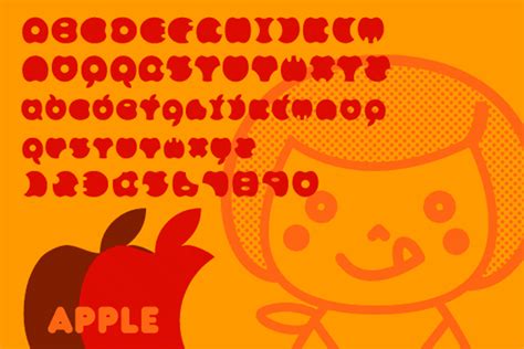 APPLE Font | Flop Design | FontSpace