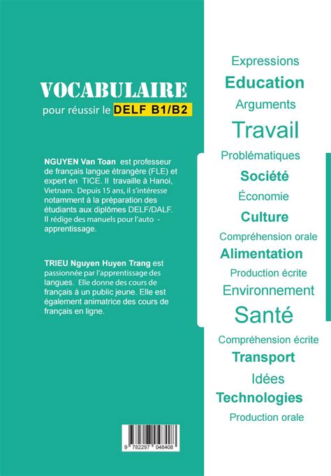 Vocabulaire pour réussir le DELF B1/B2 by Nguyen Van Toan - Issuu