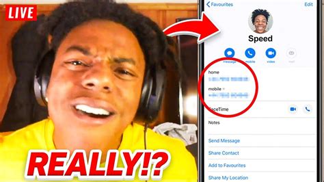 iShowSpeed Confronts DREAM For Leaking His Number AGAIN.. - YouTube