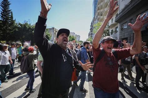 First Protests in Argentina as Groups React to Milei Austerity Plan