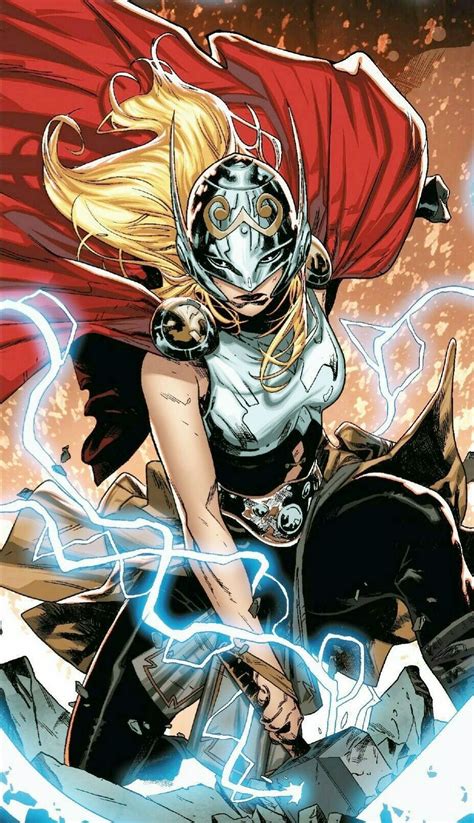Sammeln & Seltenes Bryan SilverbaX SIGNED Art Print Marvel Lady Thor ...