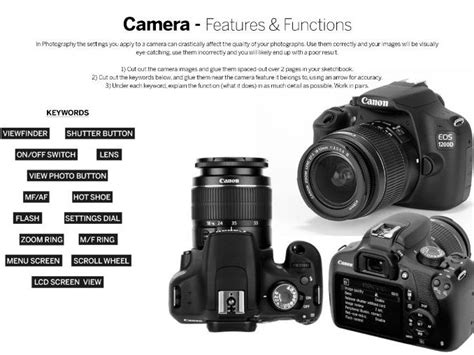 Photography - Camera Features and Functions | Teaching Resources