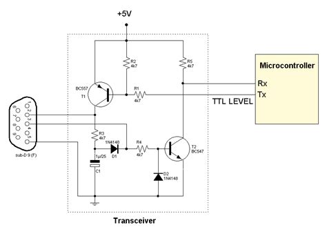 RS232 transceiver circuits under Repository-circuits -23609- : Next.gr