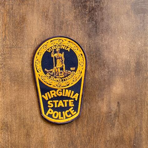 Virginia State Police Shoulder Patch - Gem