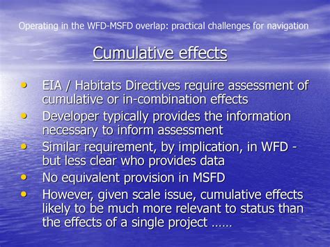 PIANC, Chair of WFD Navigation Task Group - ppt download