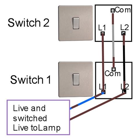 Replacing 3 Way Light Switch One Has 4 Wires