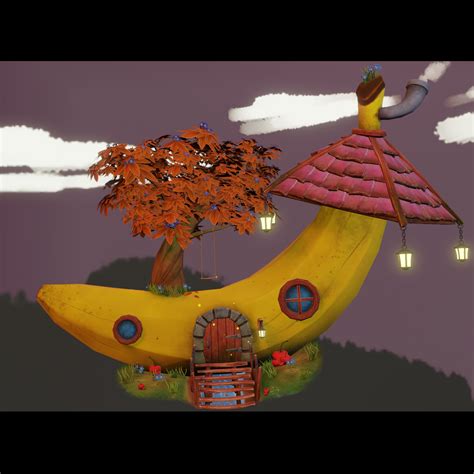 ArtStation - Banana House