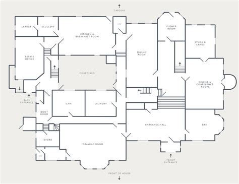 The Manor Floor Plan - floorplans.click