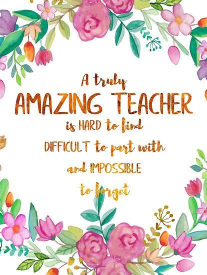 Inspirational Quotes For Teachers Appreciation - Hallie Margaretha