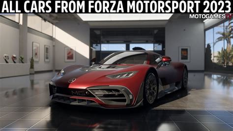 All Cars from Forza Motorsport 2023 (04.10.2023) - YouTube