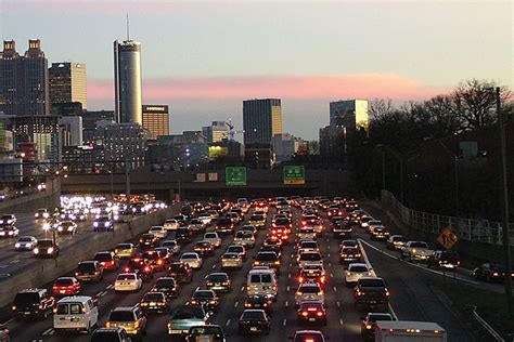 Evening rush hour slows Atlanta traffic by 23 percent - Curbed Atlanta