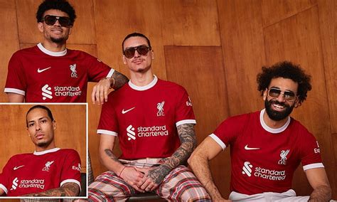 Liverpool unveil new 2023-24 kit and will debut strip against Aston Villa | Daily Mail Online