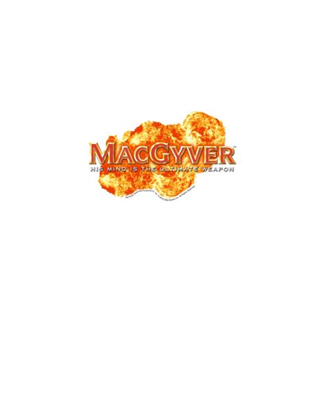 MacGyver Logo T-Shirt