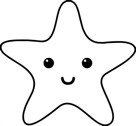 Starfish Coloring Pages - ColoringBay