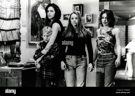 Amy Brenneman, Reese Witherspoon, and Alyssa Milano in the movie Fear, 1996 Stock Photo - Alamy