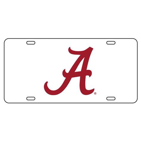 Bama | Alabama Reflective Logo License Plate | Alumni Hall