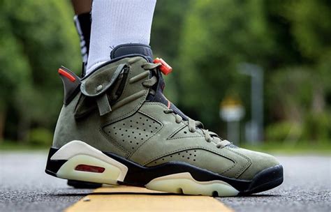 Travis Scott Air Jordan 6 Olive CN1084-200 - Fastsole