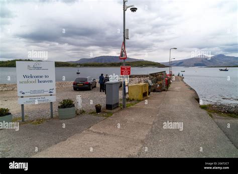 The Pierhouse, Port Appin, Scotland Stock Photo - Alamy