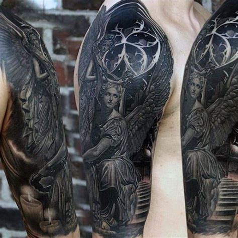 90 Black Ink Tattoo Designs for Men [2024 Inspiration Guide] | Tattoo ...