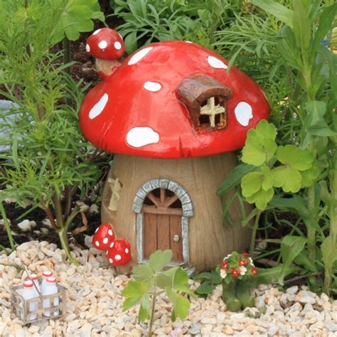 Mushroom Fairy House With LED Lights Toadstool Fairy House | Etsy Australia