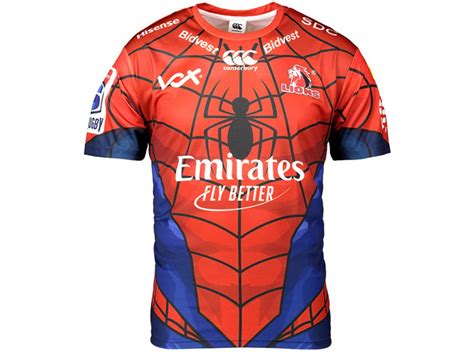 Lions Rugby Jersey 2019 Marvel