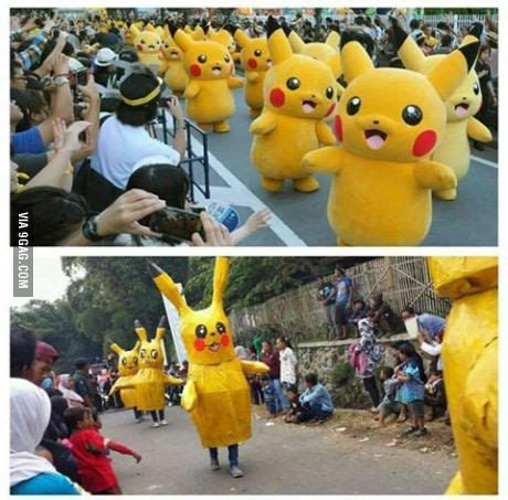 Pikachu from japan vs Pikachu from Indonesia, over proud comment is ...