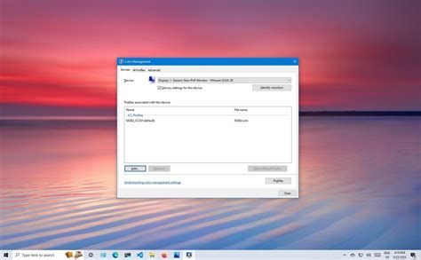 How to find the correct monitor color profile on Windows 10 | Windows Central