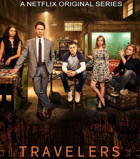 Travelers starring Eric McCormack | Serie tv americaine, Séries télé, Série fantastique