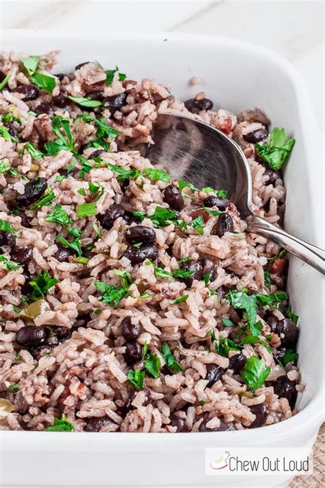 Cuban Rice and Beans Recipe | Chew Out Loud