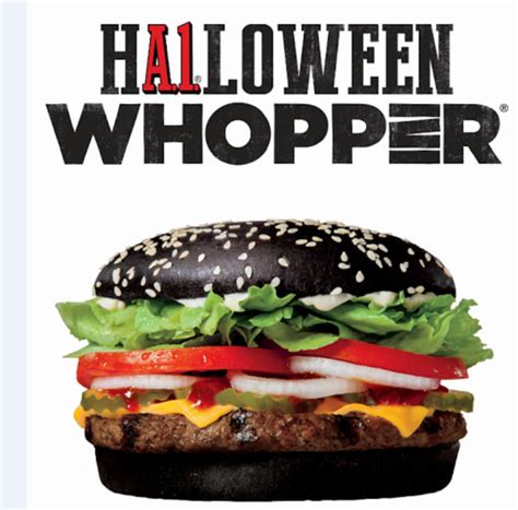 Burger King unleashes black Halloween Whopper—and it's frighteningly ...