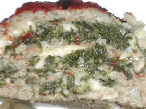 Cheese And Spinach Stuffed Meatloaf Recipe - Genius Kitchen