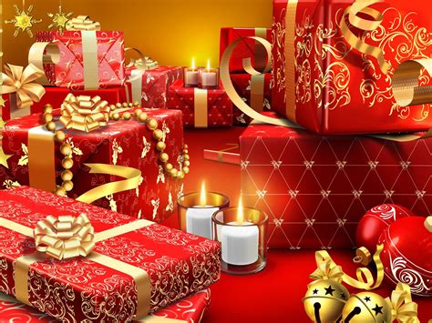 Christmas Background Gifts Hd - 1600x1200 Wallpaper - teahub.io