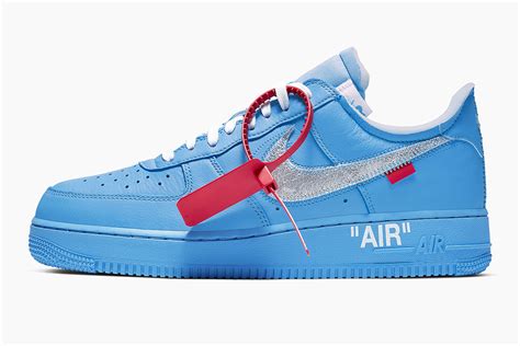 Here’s How Nike Will Release Virgil Abloh’s Blue Air Force 1 Collab ...