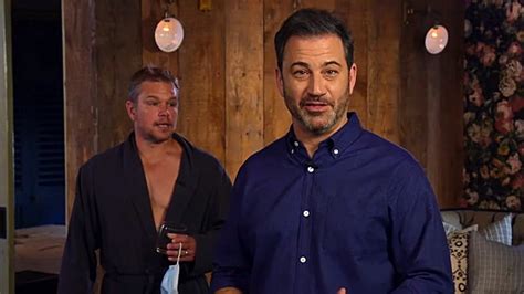 Jimmy Kimmel Is Taking the Summer Off and Matt Damon Is Not Happy — WATCH – Socialite Life