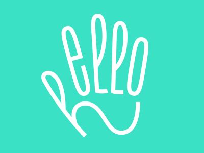 Hello | Hello design, Logo design inspiration, Lettering fonts