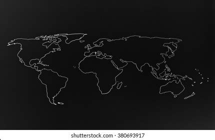 World Map Design Earth Continents Map Stock Illustration 2220101775 | Shutterstock