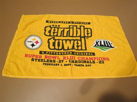 Pittsburgh Steelers Terrible Towel